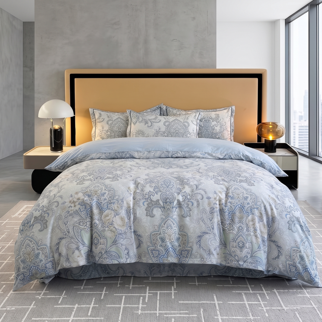 European Style Bedding for a Calmer Bedroom