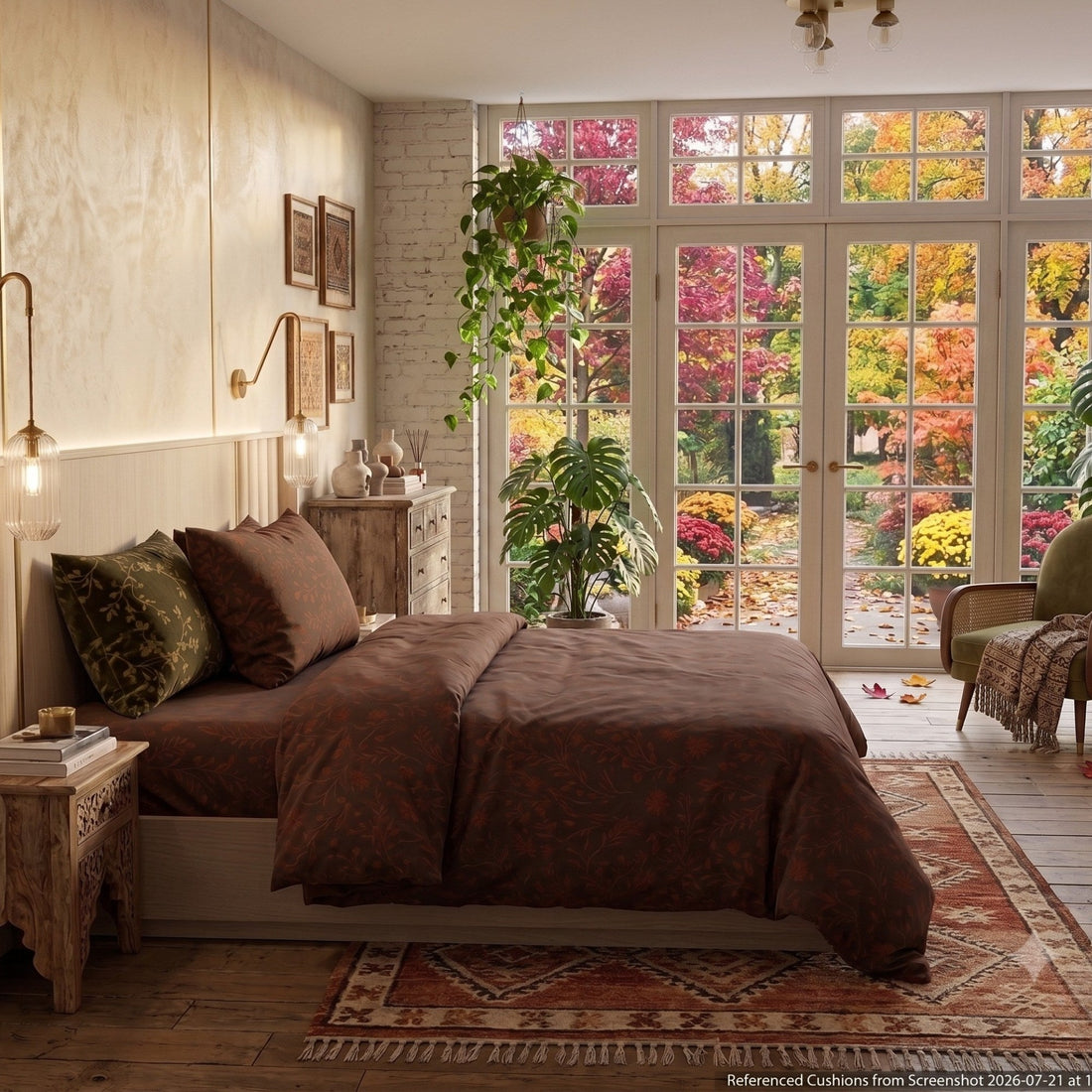 Fall 2026 Bedding Trends: Chocolate Brown & Nature’s Warmest Neutrals