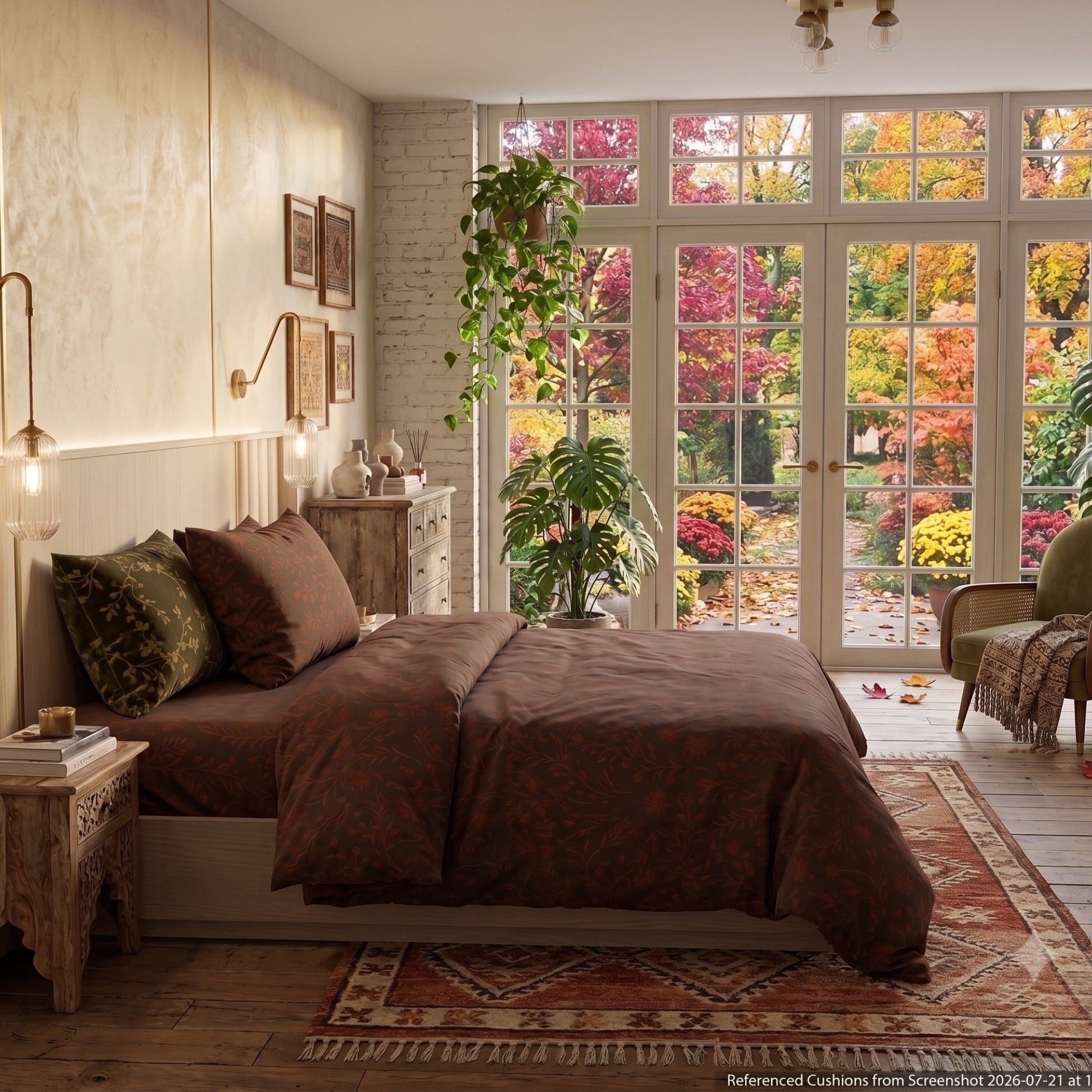 Fall 2026 Bedding Trends: Chocolate Brown & Nature’s Warmest Neutrals