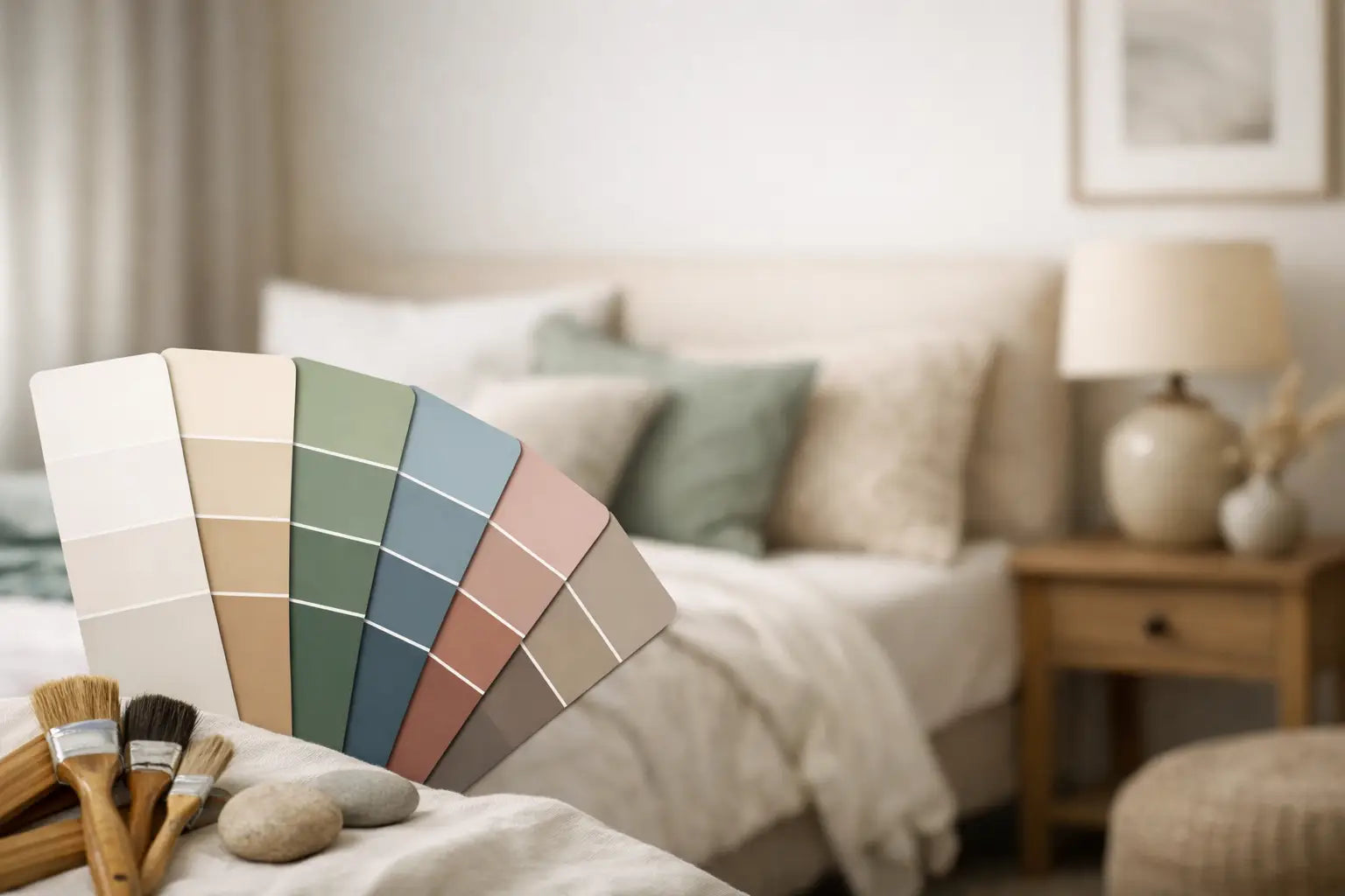 8 Calming Bedroom Color Palettes to Try