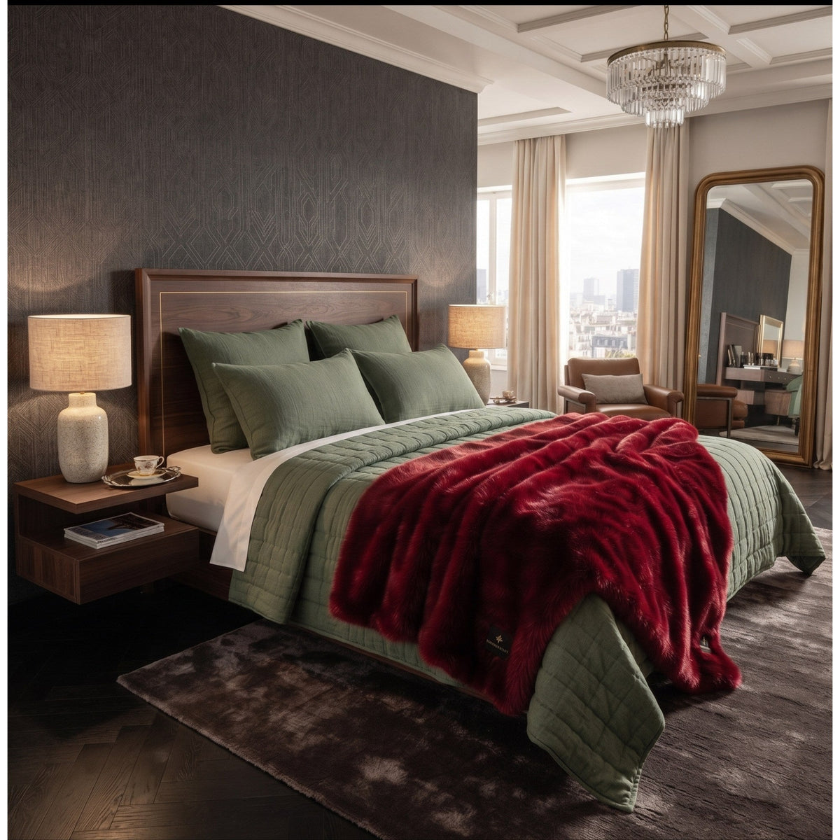 Bedroom Color Trends for Winter 2026–2027: From Burgundy Wine to Winter Blue
