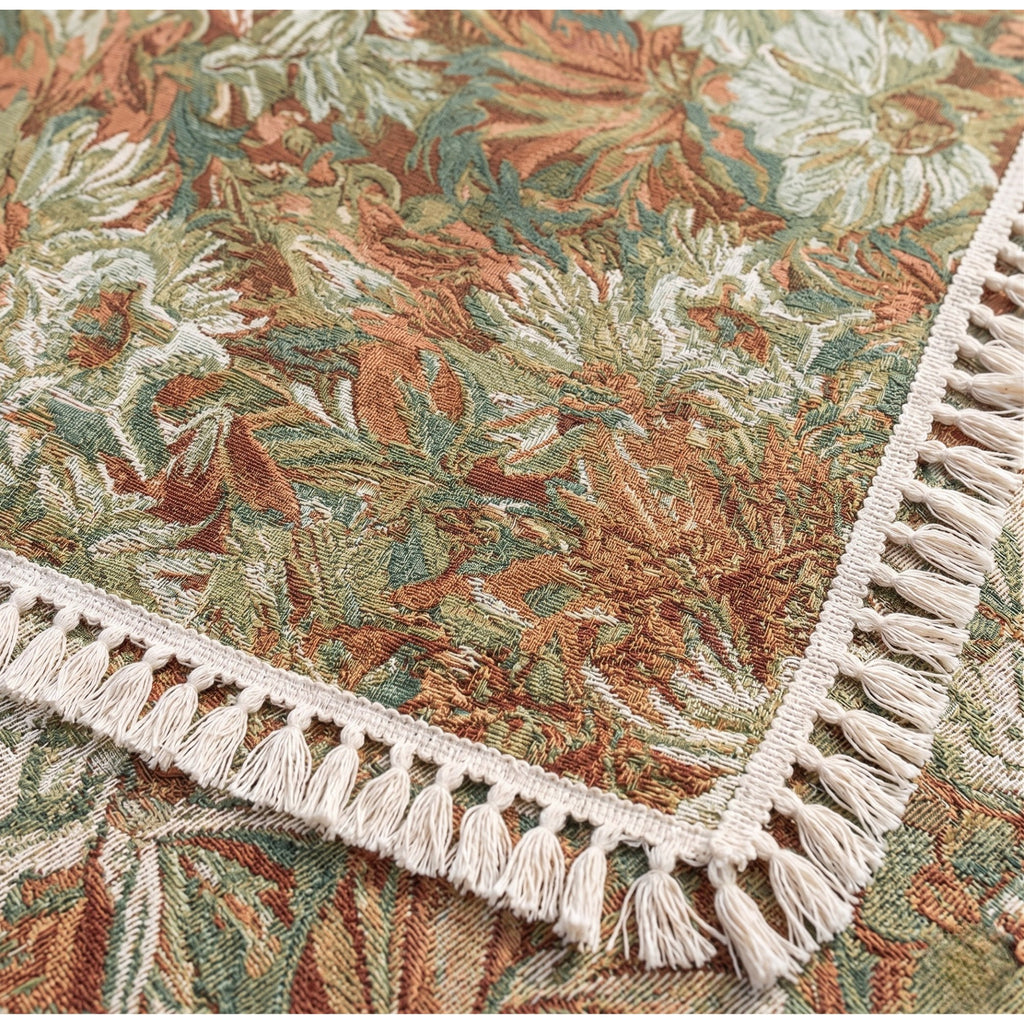 Linen Cotton Tablecloth | Cottage & European Style Table Cover