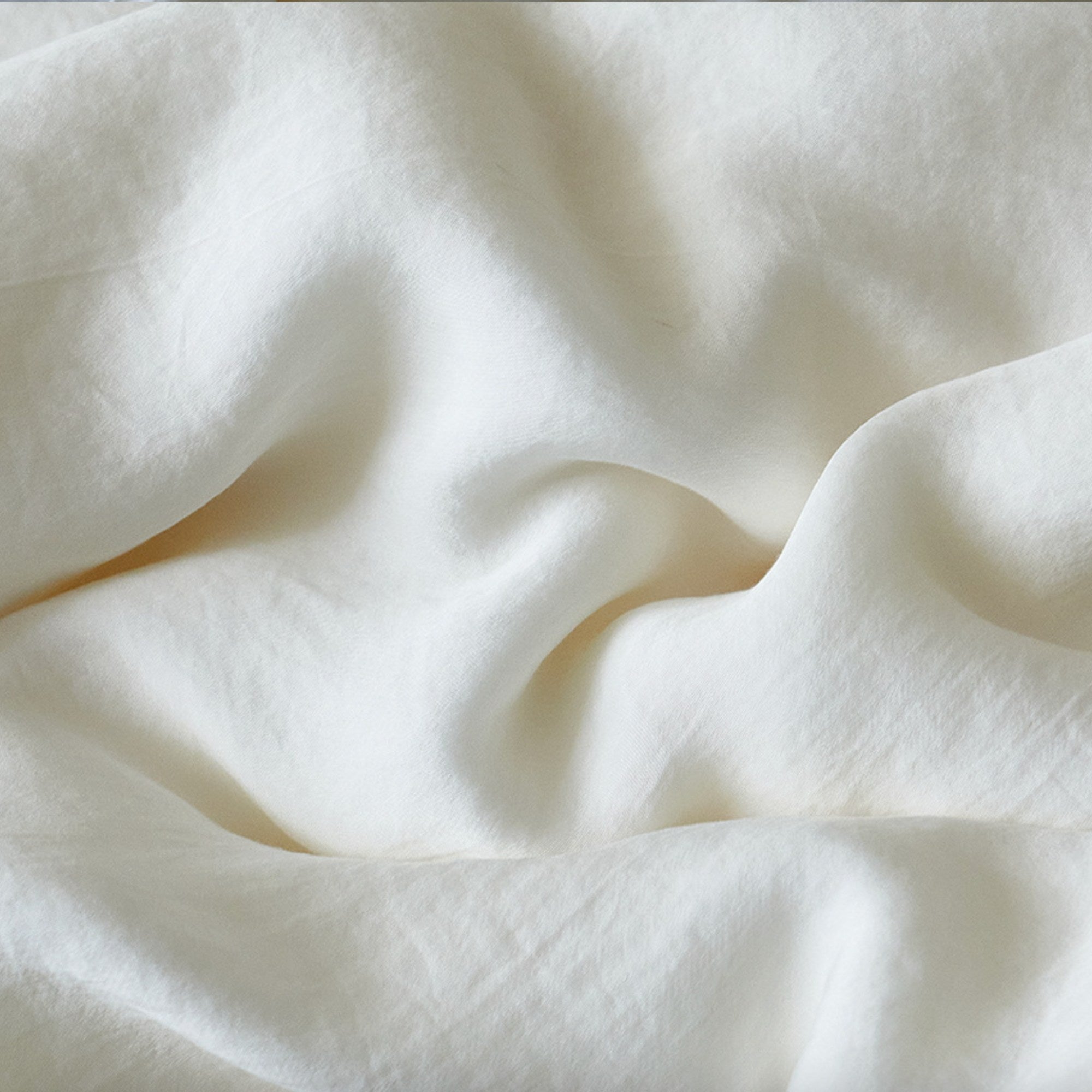 White TENCEL Bedding, Lyocell Duvet Cover, Luxury Hotel Style, Cooling Queen King
