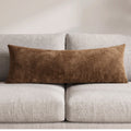 Chenille Pillow Cover 35x90, Scandinavian Lumbar Pillow, Super Soft Nordic Cushion Cover, Long Bed Sofa Decorative Pillow