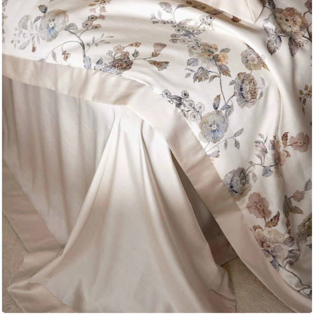 Tencel Linen Quilt Set, European Flax Coverlet, Pearl Bedding, Lightweight Summer Quilt, Queen King