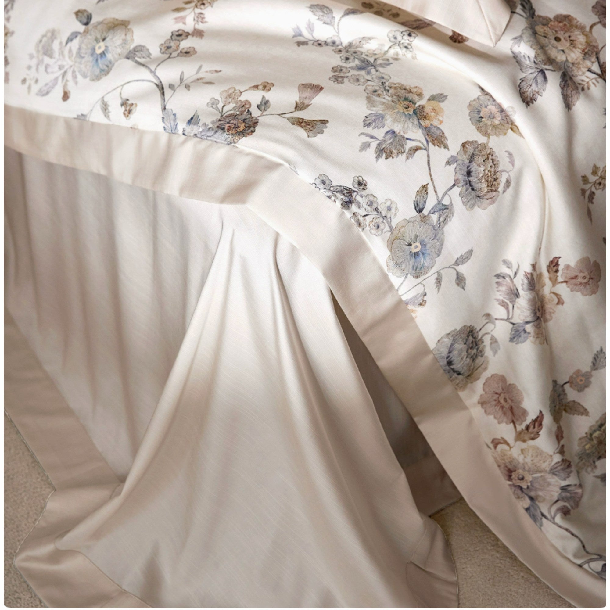 Tencel Linen Quilt Set, European Flax Coverlet, Pearl Bedding, Lightweight Summer Quilt, Queen King