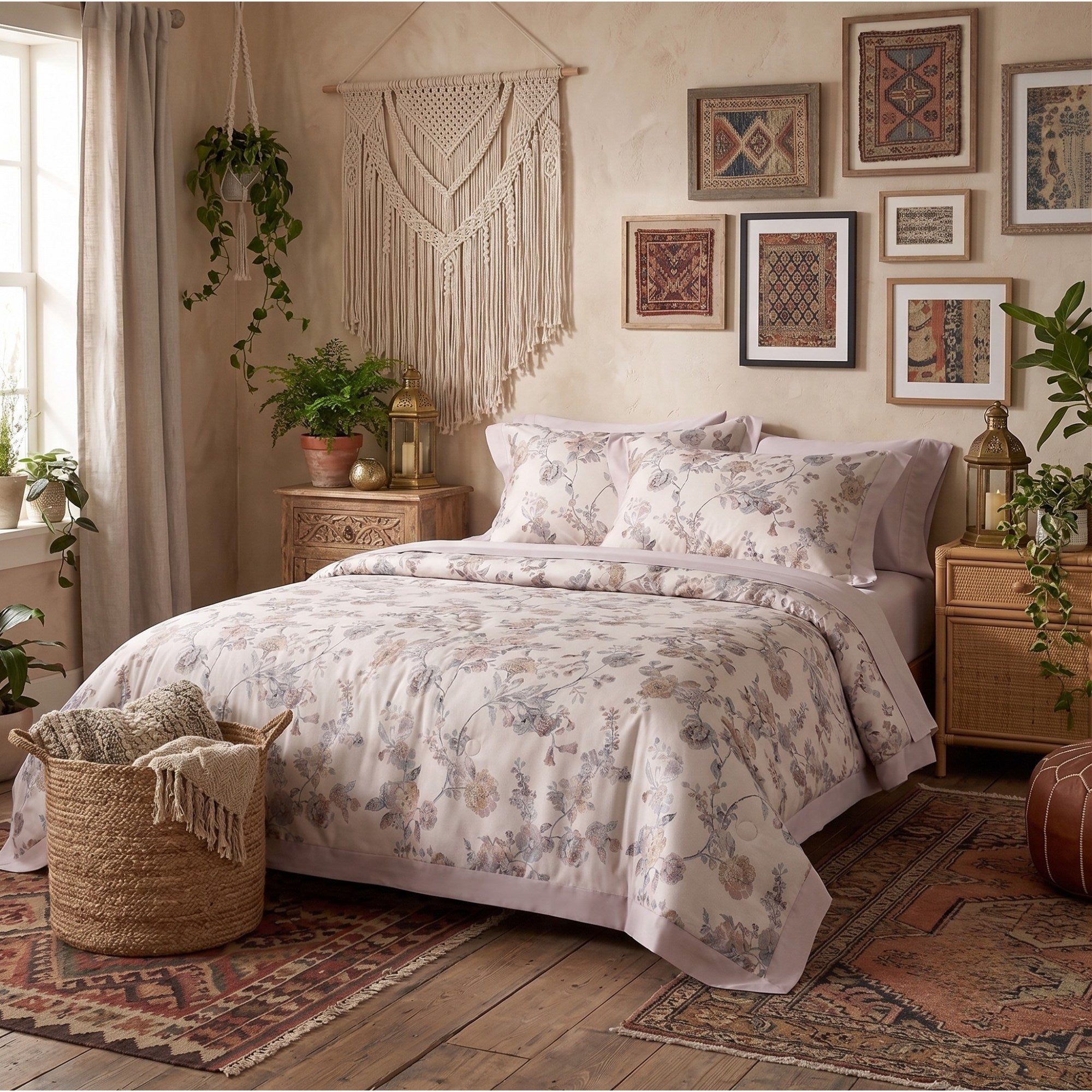 Tencel Linen Quilt Set, European Flax Coverlet, Pearl Bedding, Lightweight Summer Quilt, Queen King