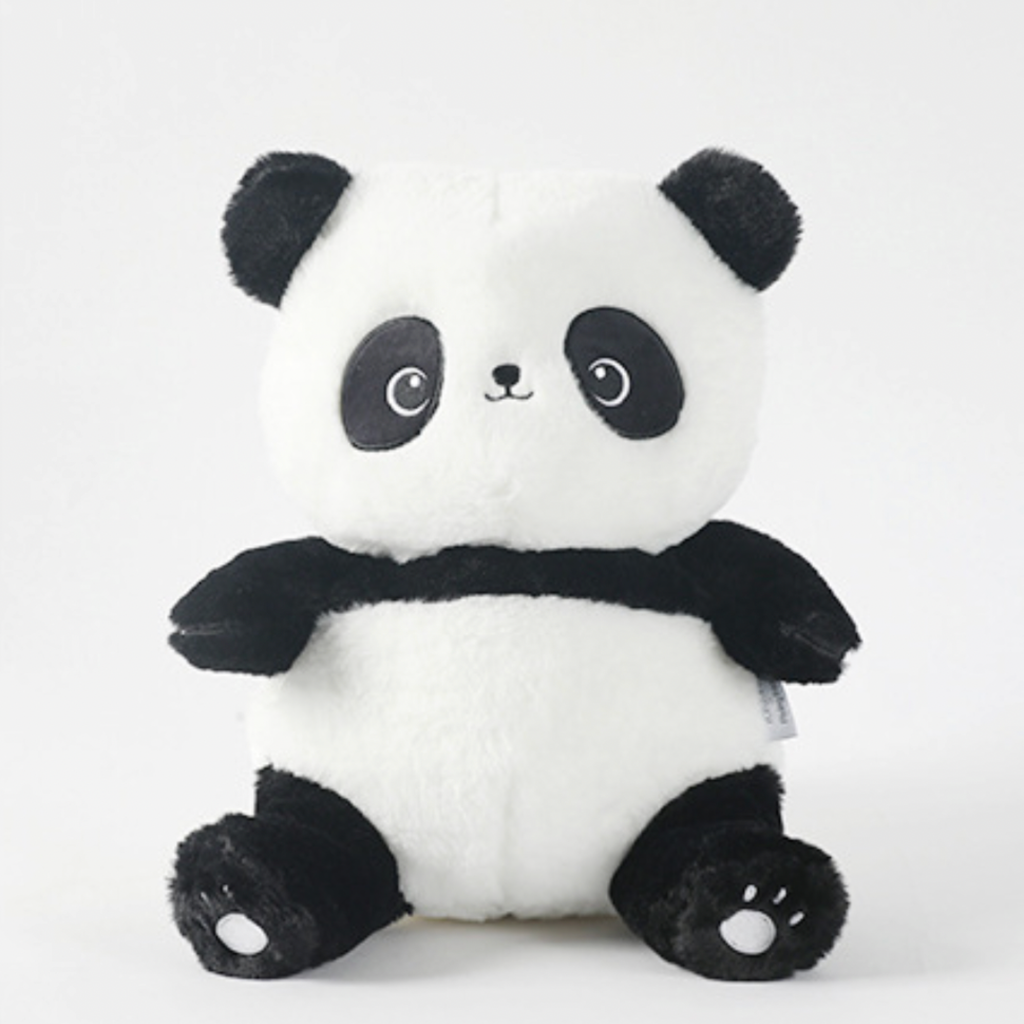 Cute Panda Plush Pillow with Gift Bag – Soft Cozy Panda Cushion