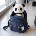 Cute Panda Plush Pillow with Gift Bag – Soft Cozy Panda Cushion