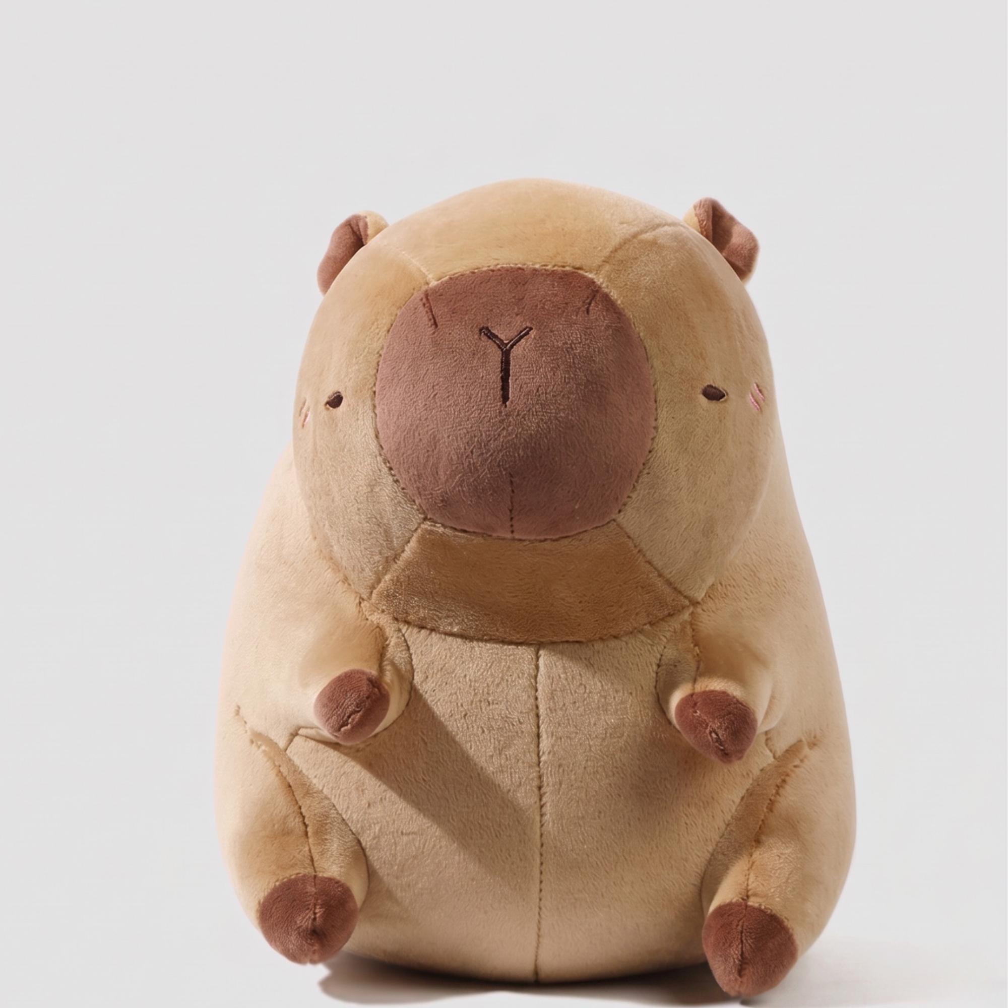 Capybara 2-in-1 Transforming Plush Pillow – Cute Travel Neck Cushion