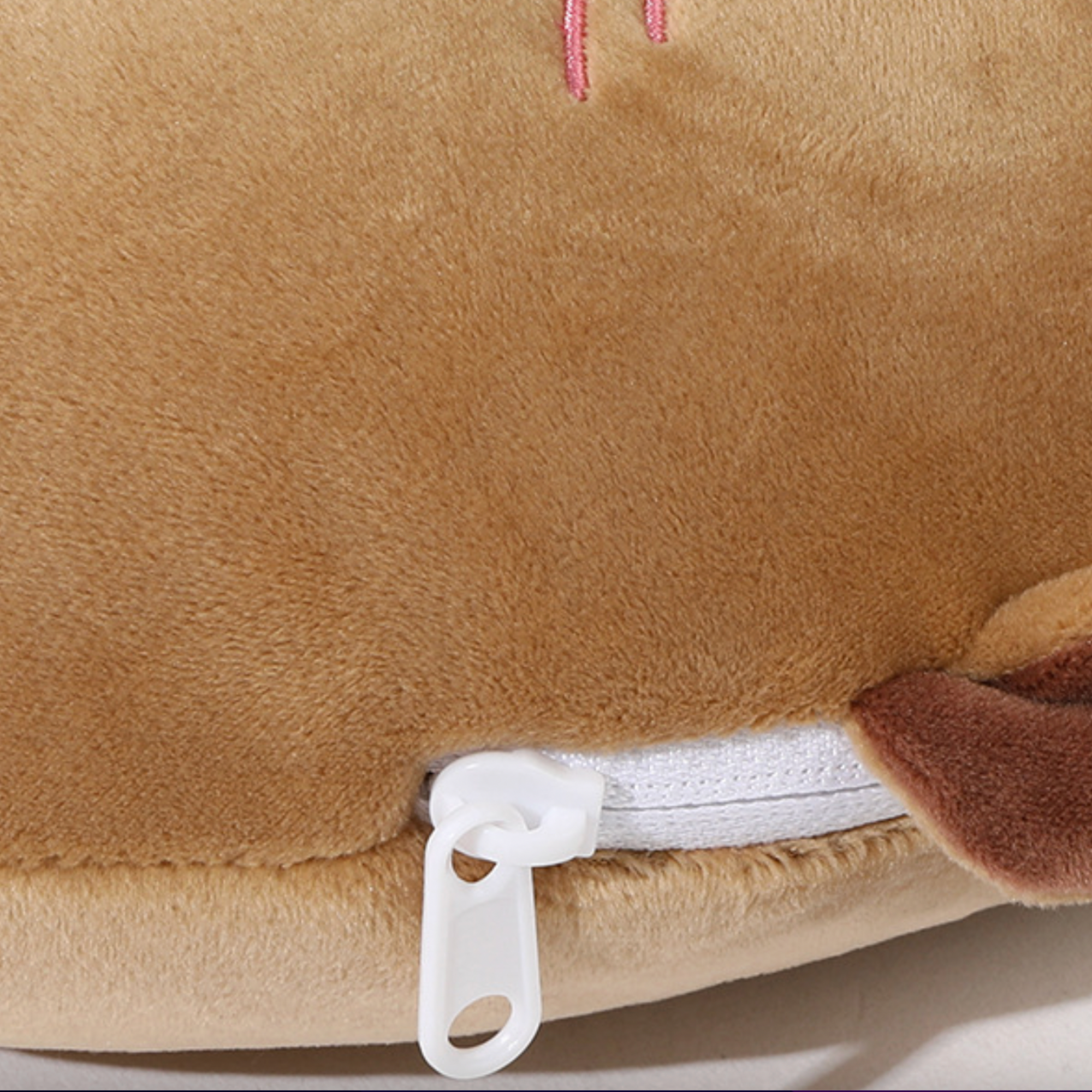 Capybara 2-in-1 Transforming Plush Pillow – Cute Travel Neck Cushion