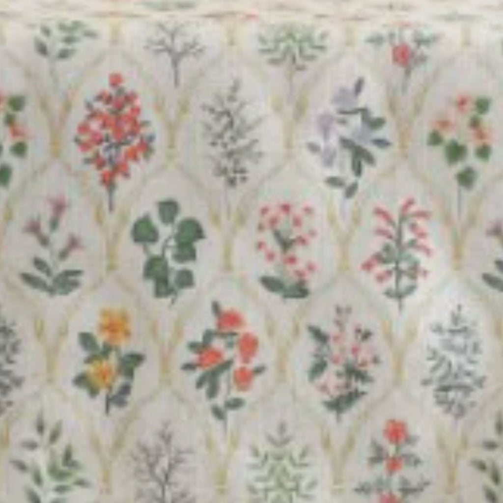 Cotton Linen Ruffle Tablecloth | Farmhouse Cottage Style Table Cover