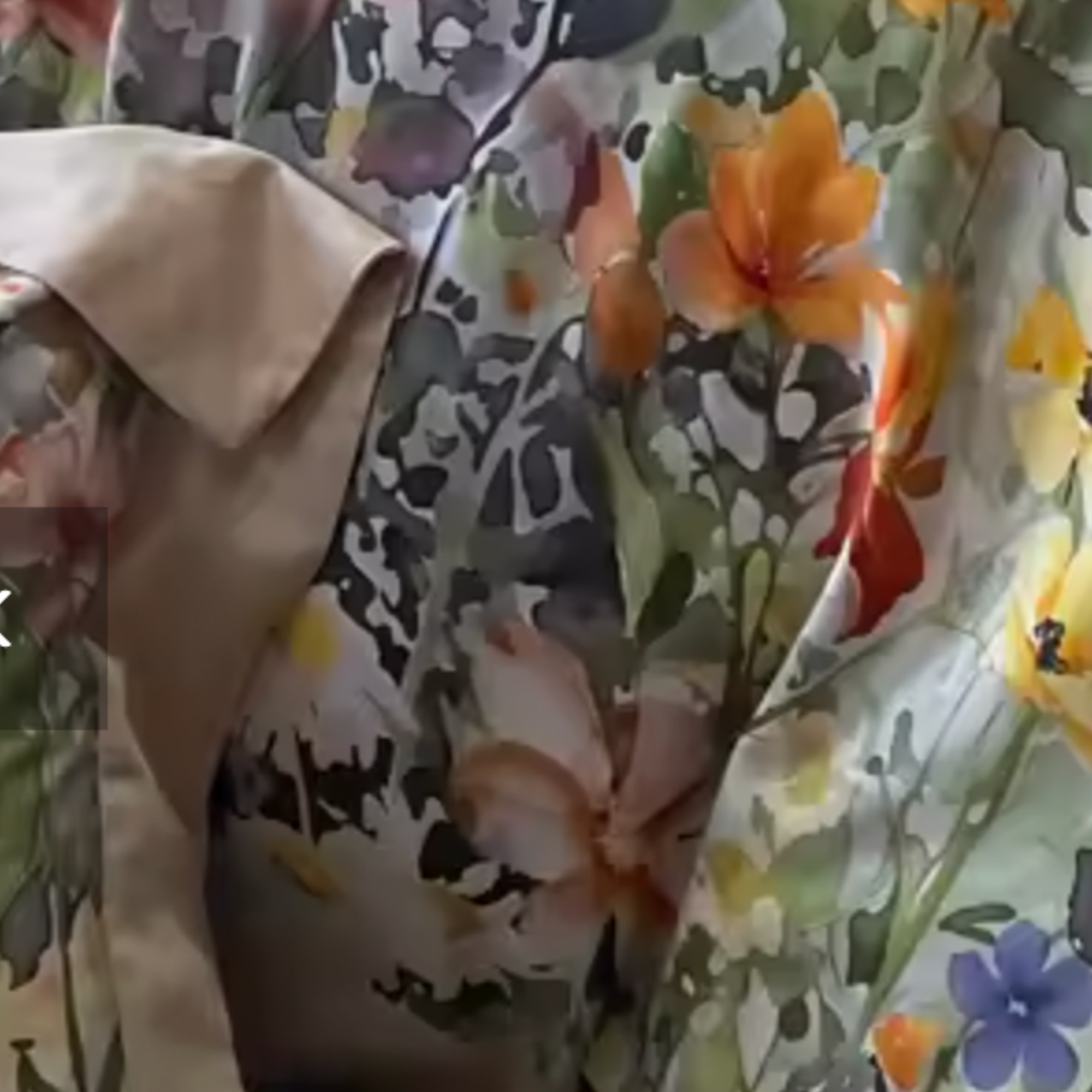 Floral Egyptian Cotton Bedding Set – Luxury Duvet Cover Set with Flat or Fitted Sheet