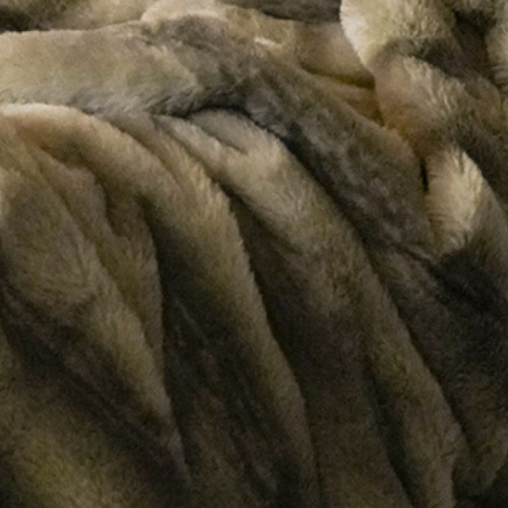 Luxury Rabbit Mink Faux Fur Throw Blanket | Snow Velvet Plush | Ultra Soft Sofa & Bed Blanket