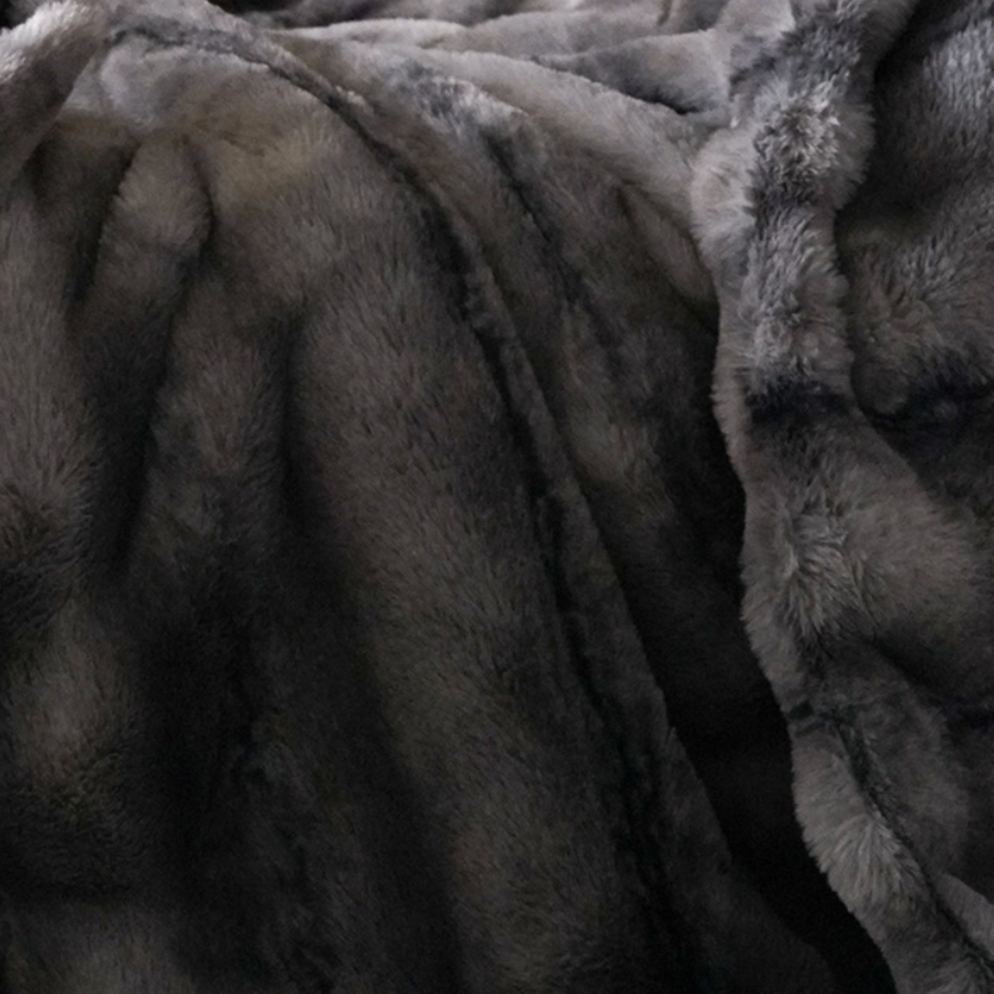 Luxury Rabbit Mink Faux Fur Throw Blanket | Snow Velvet Plush | Ultra Soft Sofa & Bed Blanket