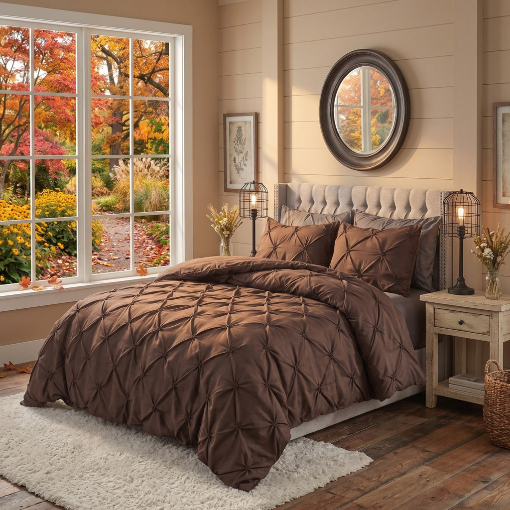 Luxury Tufted Quilt Cover Set