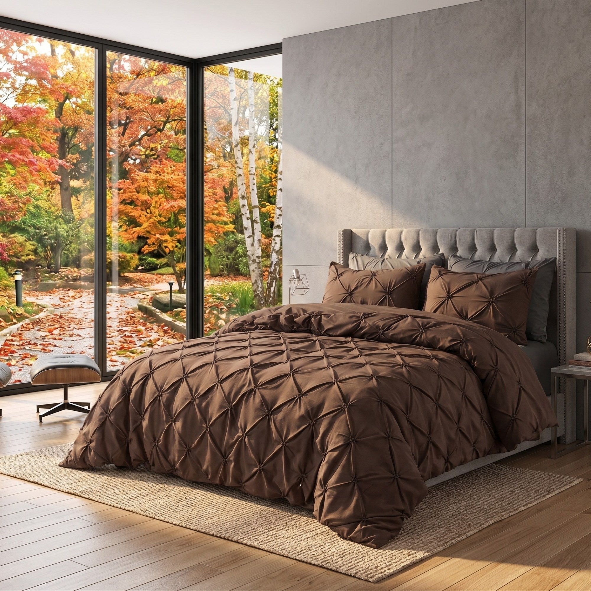 Luxury Tufted Quilt Cover Set