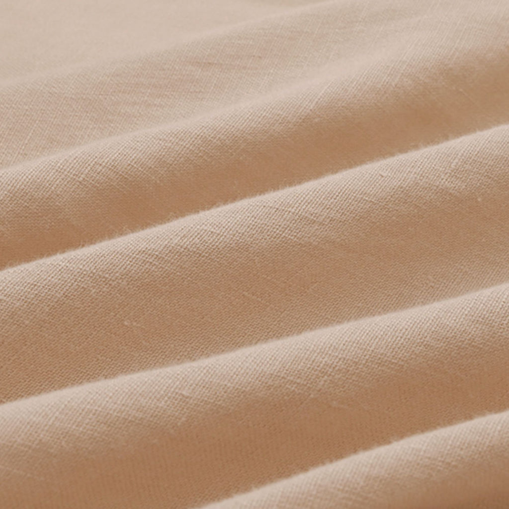 Pure Linen Duvet Cover Set – Neutral Flax Bedding