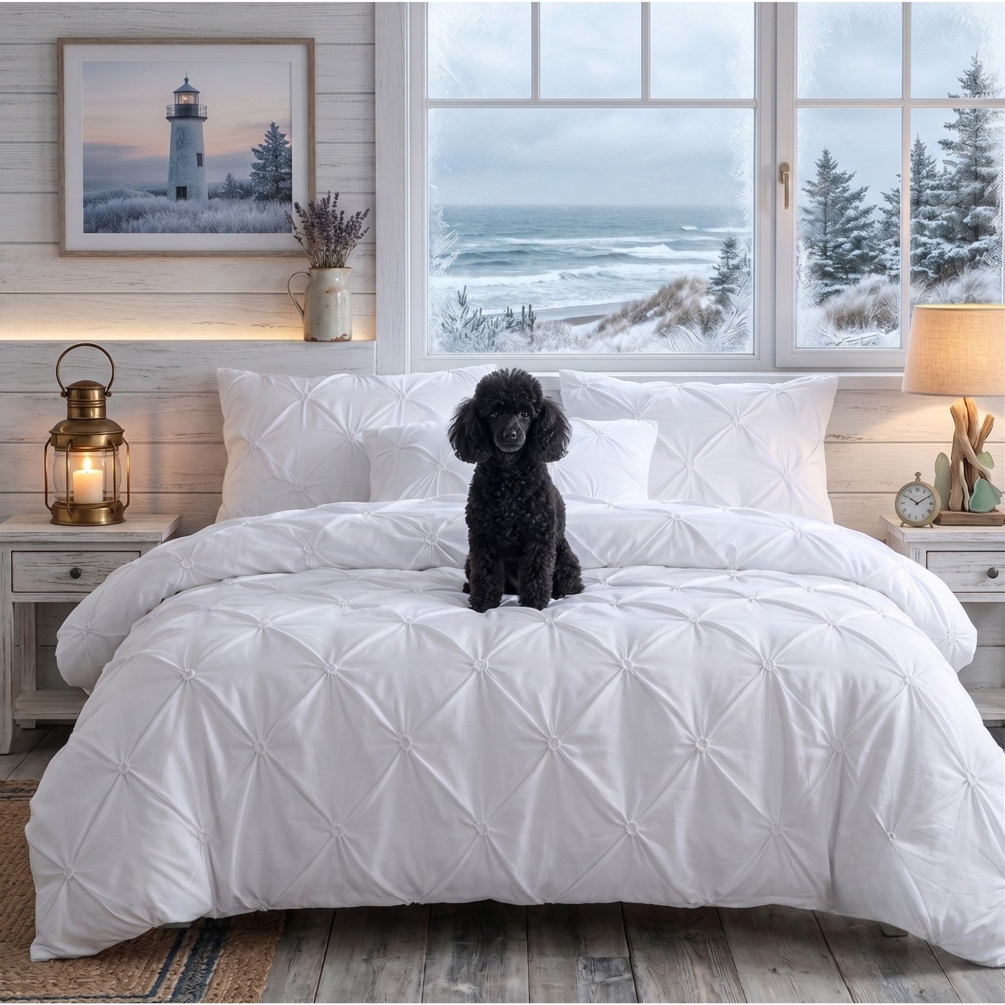 Luxury Tufted Quilt Cover Set