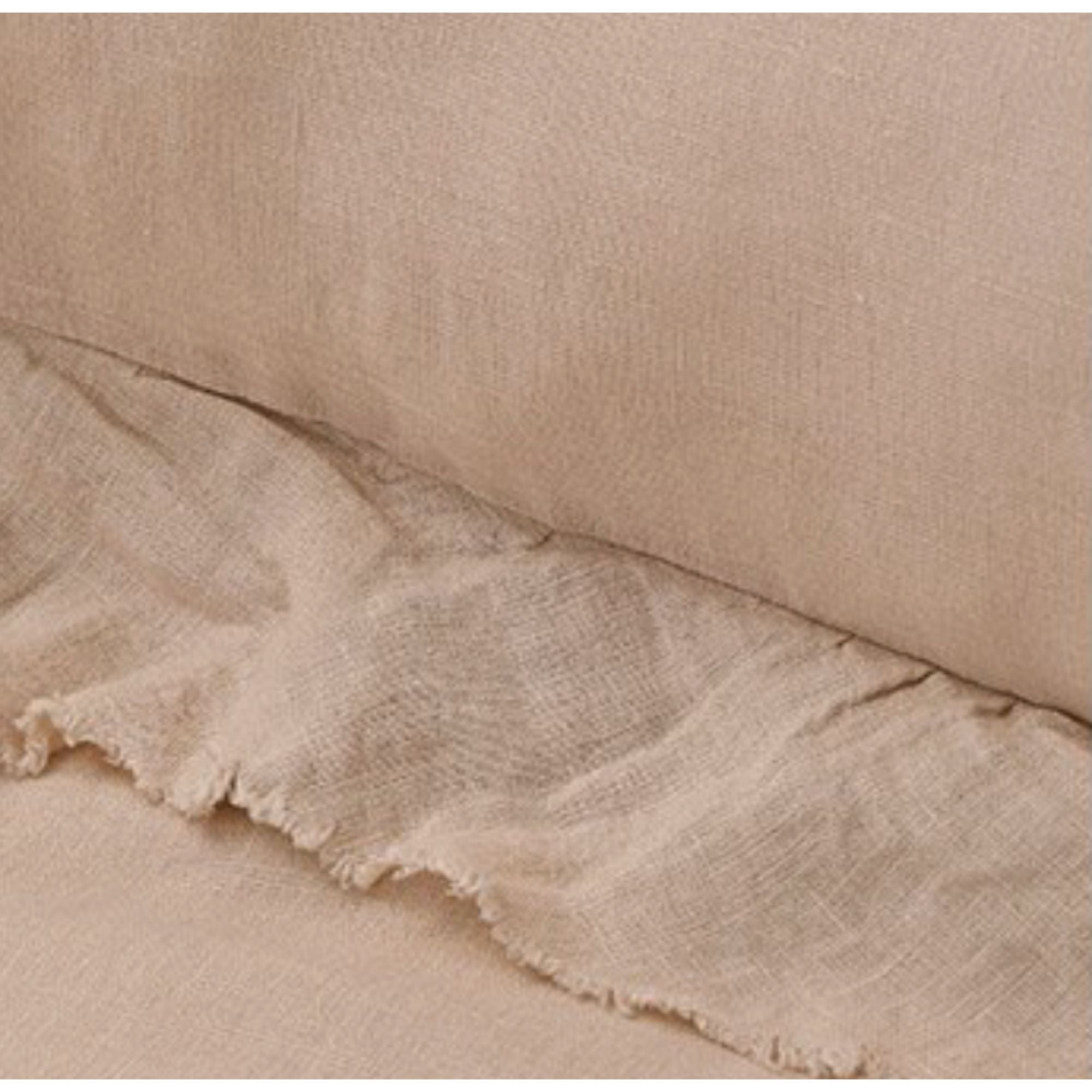 Pure Linen Duvet Cover Set – Neutral Flax Bedding