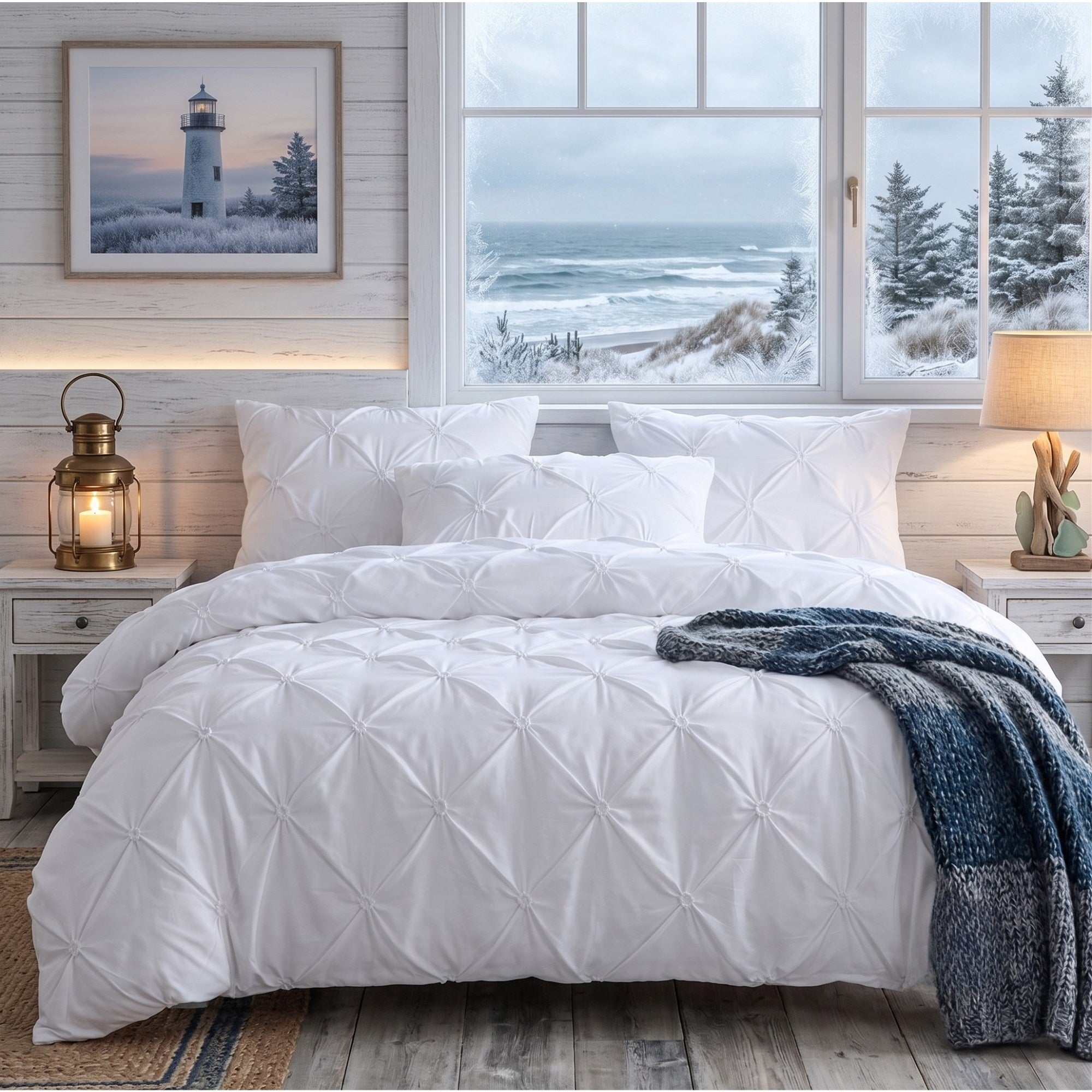 Luxury Tufted Quilt Cover Set