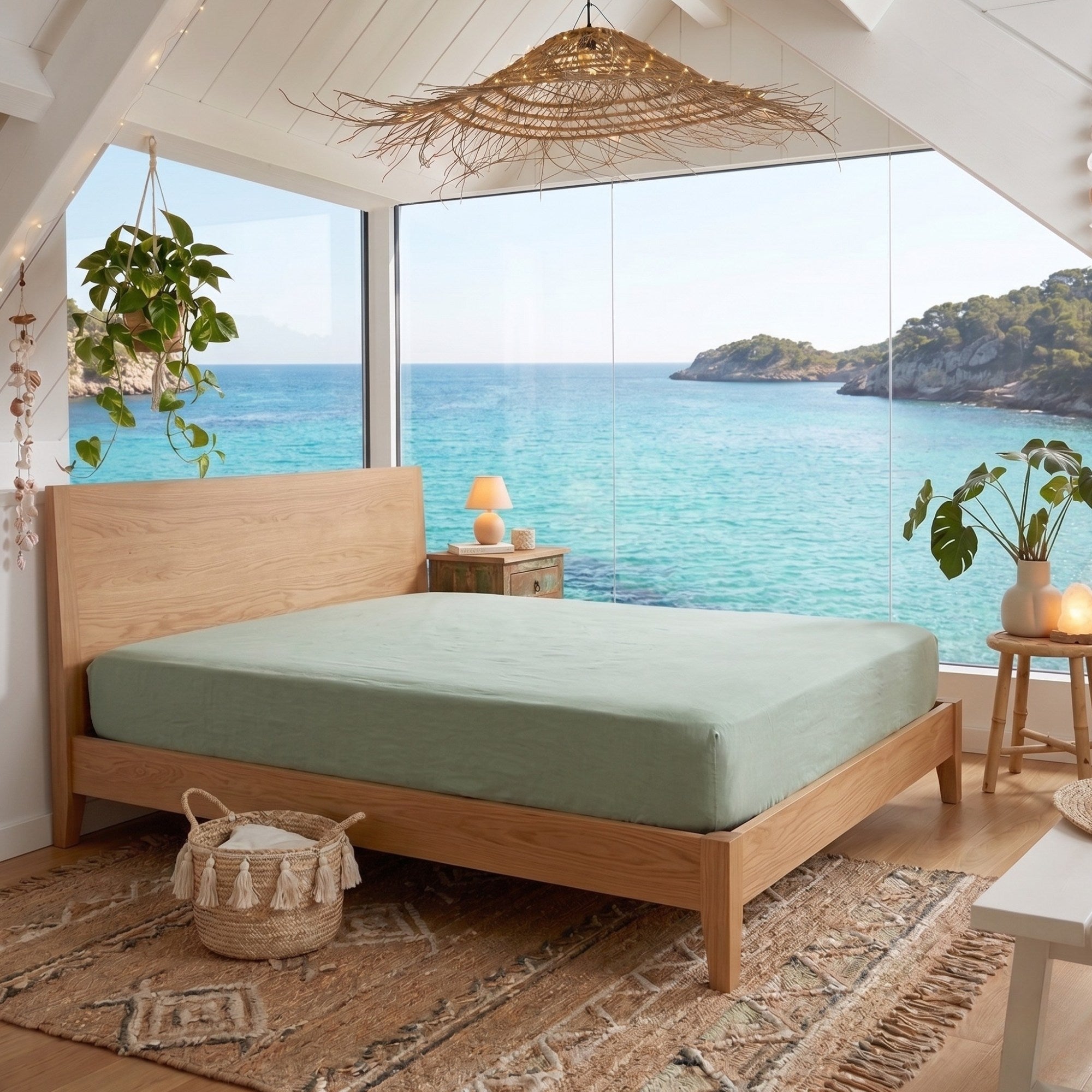 Pure Linen Bedding Set | Washed Flax Linen Duvet Cover