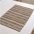 Boho Floral Linen Placemats – Cozy Mediterranean Table Decor