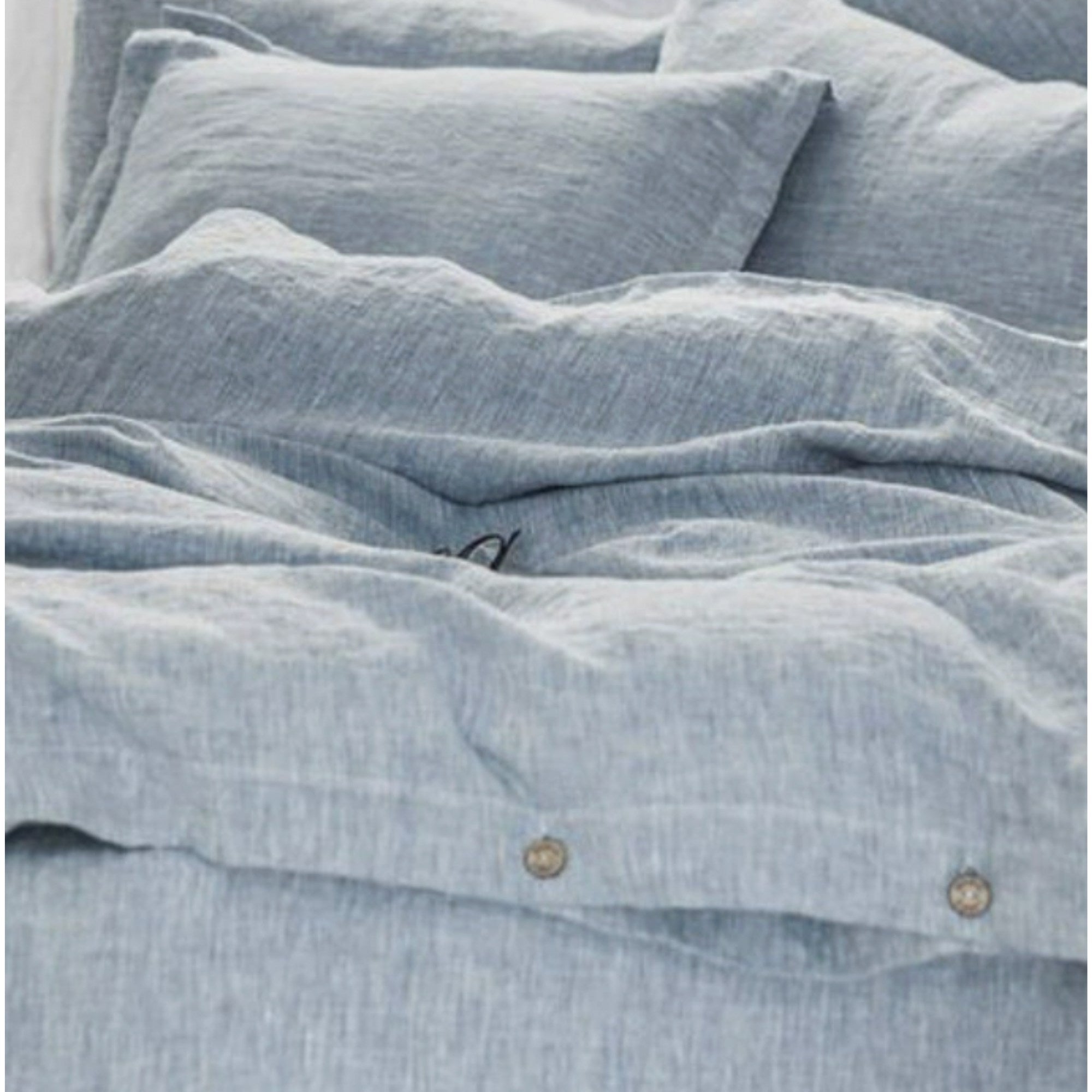 Pure Linen Bedding Set | Washed Flax Linen Duvet Cover
