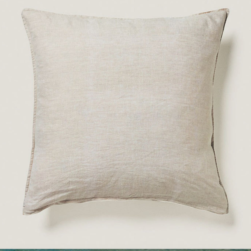 2-Pack Oversized Linen Blend Cushion Covers