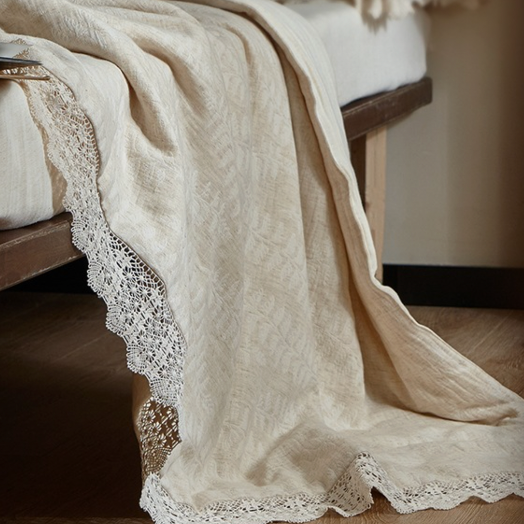 Neutral Summer Quilt Set – Cozy Organic Modern Bedding