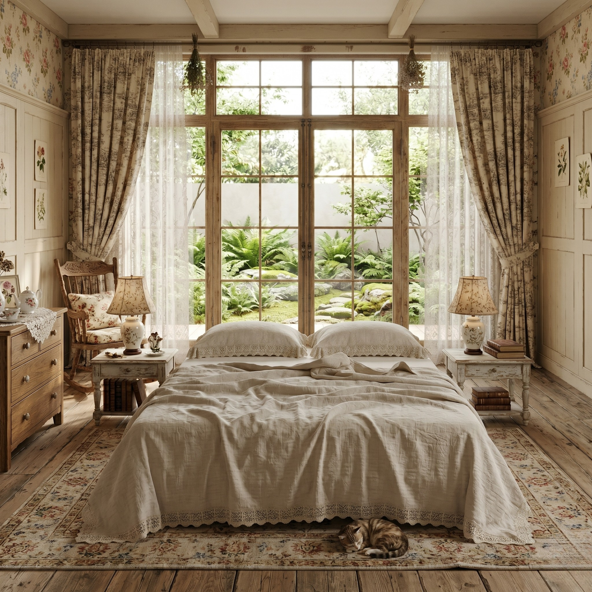 Neutral Summer Quilt Set – Cozy Organic Modern Bedding