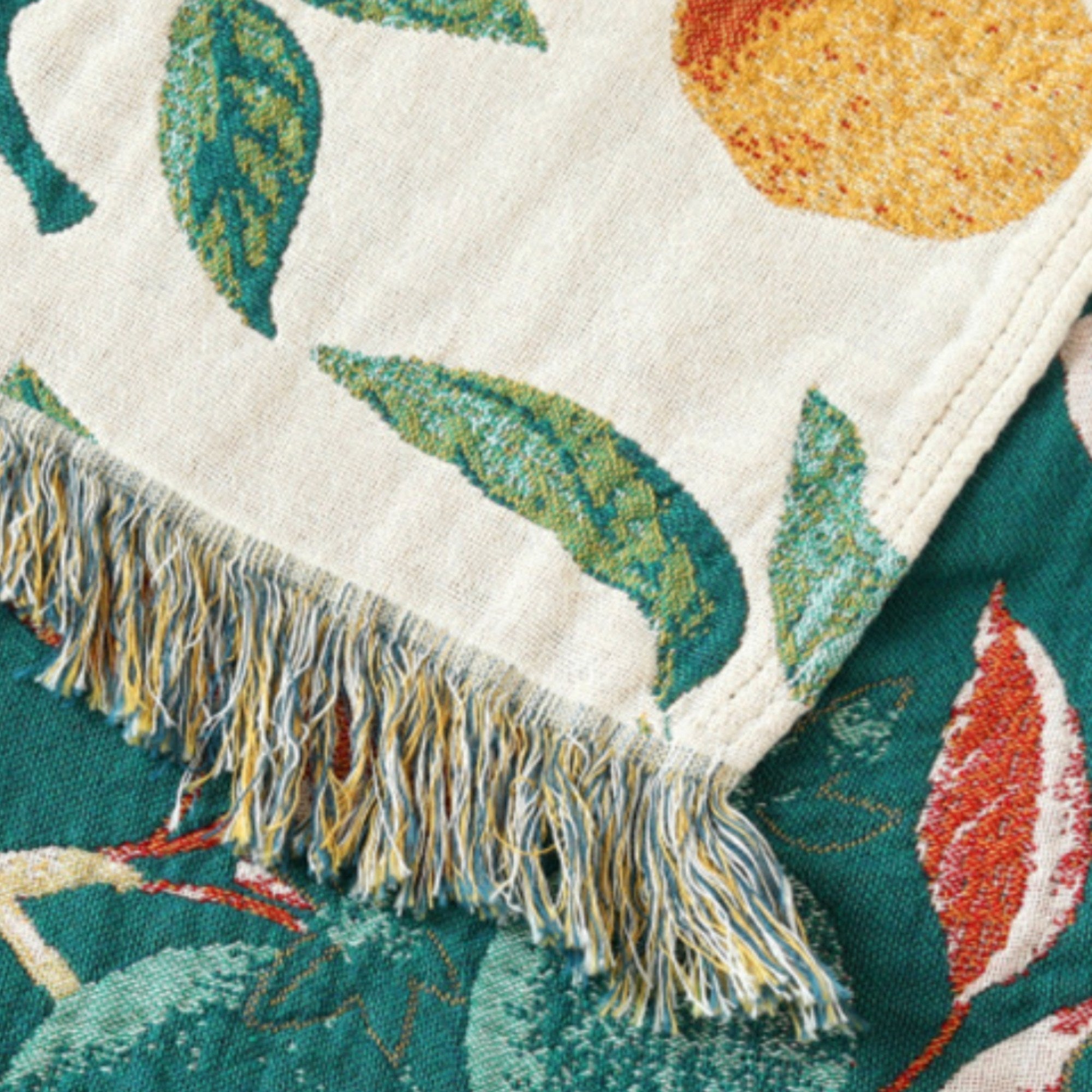Cotton Gauze Blanket Throw | Reversible Muslin Bedspread