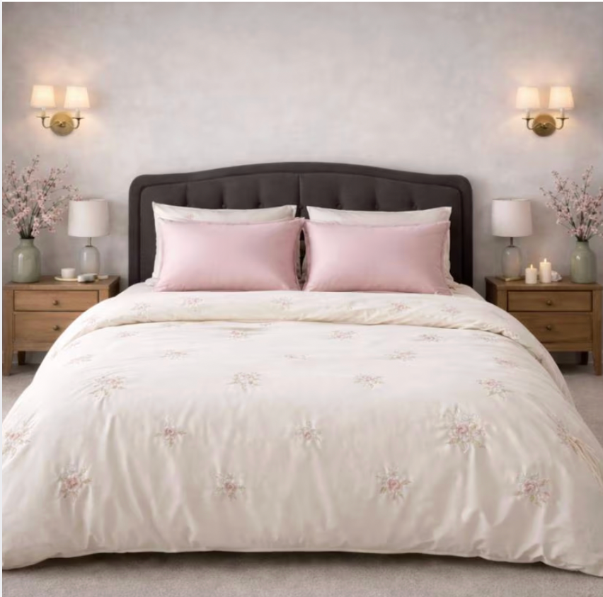 Mulberry Silk Pillowcase - Blush Pink - Luxury Hair& Skin Care Pillow Cover