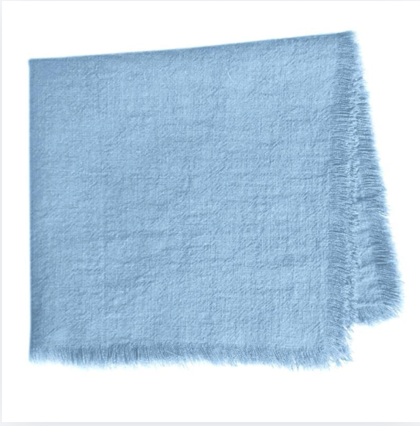 Minimal Neutral Table Napkins, Soft Morning, Set of 6
