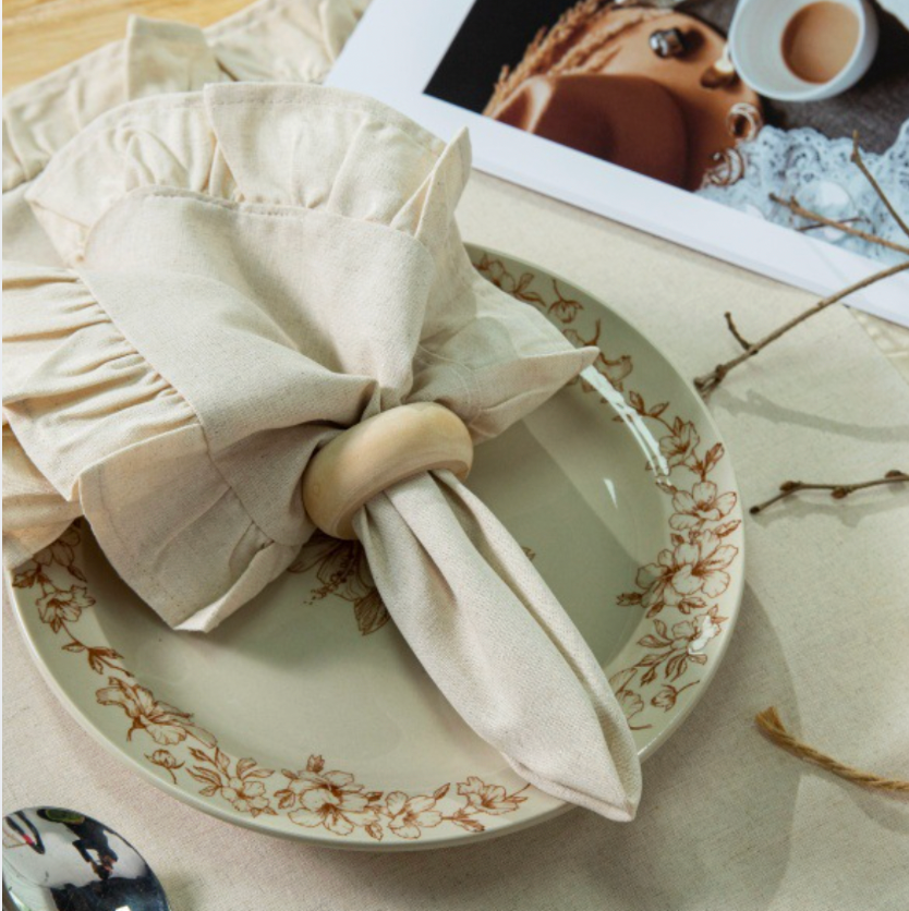 Cotton Napkins - Set of 6/Neutral Home Styling
