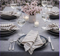 Pink Linen Napkin (35x35cm) - Minimalist Dining, Eco-Friendly