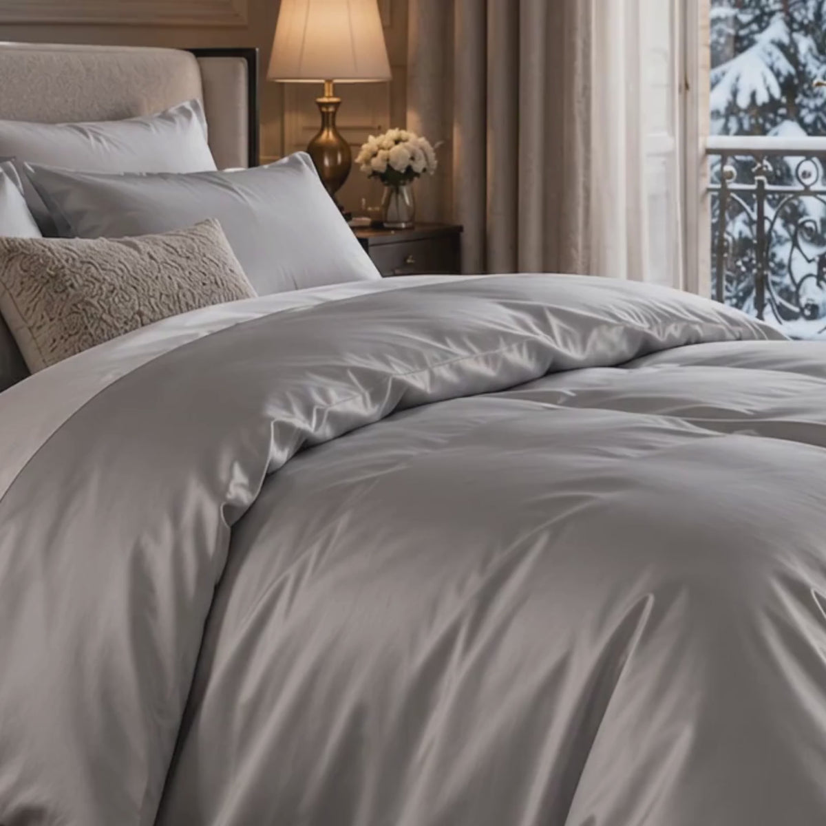 100% Mulberry Silk Duvet – 2-in-1 All Season