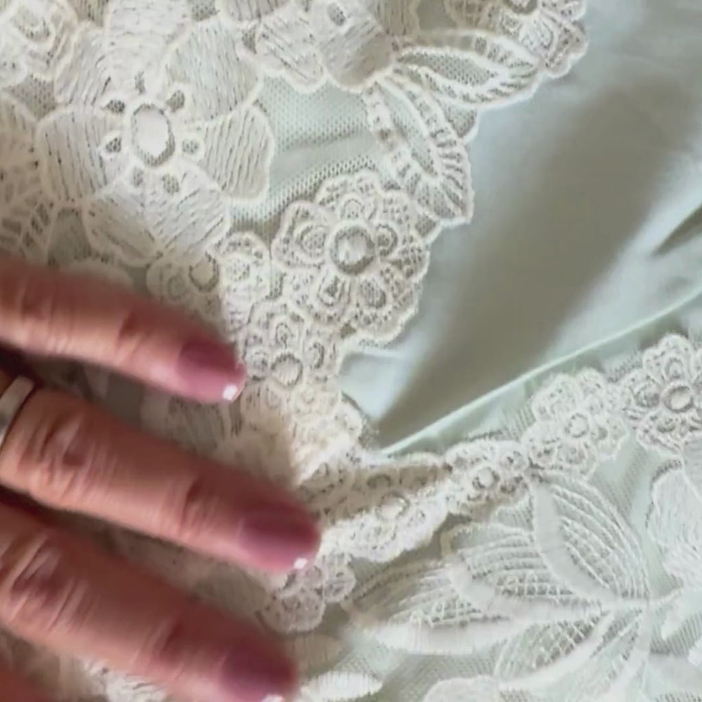 Lace Embroidered Cotton Bedding Set/ Duvet Cover, Pillowcases & Flat/ Fitted Sheet
